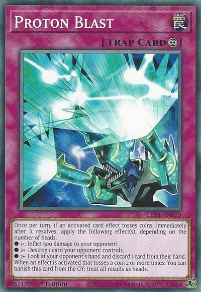 Proton Blast (LDS1-EN079) [Legendary Duelists: Season 1]