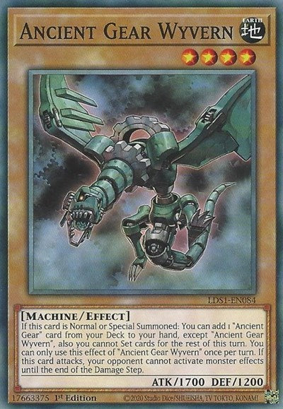 Ancient Gear Wyvern (LDS1-EN084) [Legendary Duelists: Season 1]
