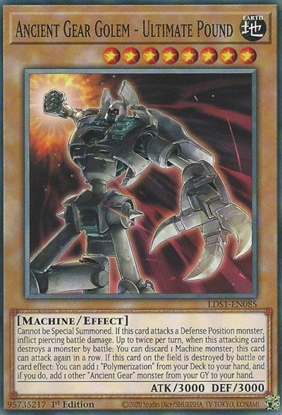 Ancient Gear Golem - Ultimate Pound (LDS1-EN085) [Legendary Duelists: Season 1]