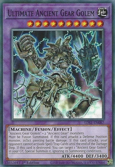 Ultimate Ancient Gear Golem (LDS1-EN087) [Legendary Duelists: Season 1]