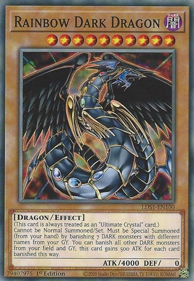 Rainbow Dark Dragon (LDS1-EN100) [Legendary Duelists: Season 1]