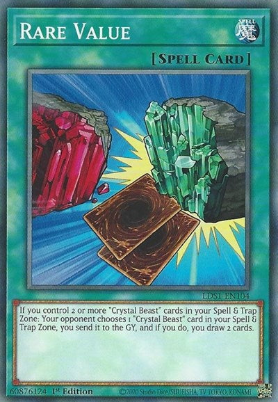 Rare Value (LDS1-EN104) [Legendary Duelists: Season 1]