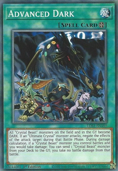 Advanced Dark (LDS1-EN109) [Legendary Duelists: Season 1]