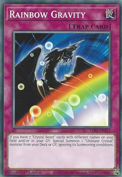 Rainbow Gravity (LDS1-EN115) [Legendary Duelists: Season 1]
