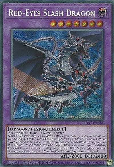 Red-Eyes Slash Dragon (LDS1-EN014) [Legendary Duelists: Season 1]
