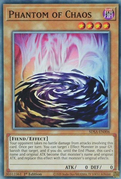 Phantom of Chaos (SDSA-EN006) [Structure Deck: Sacred Beasts]