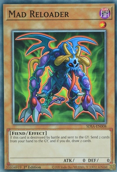 Mad Reloader (SDSA-EN008) [Structure Deck: Sacred Beasts]