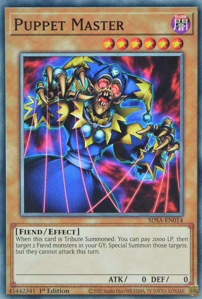 Puppet Master (SDSA-EN014) [Structure Deck: Sacred Beasts]