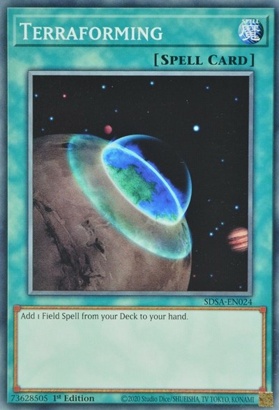 Terraforming (SDSA-EN024) [Structure Deck: Sacred Beasts]