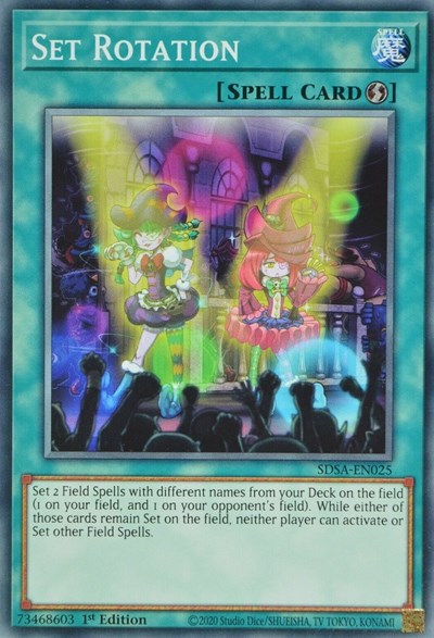 Set Rotation (SDSA-EN025) [Structure Deck: Sacred Beasts]