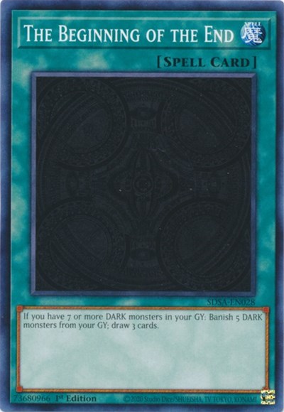 The Beginning of the End (SDSA-EN028) [Structure Deck: Sacred Beasts]