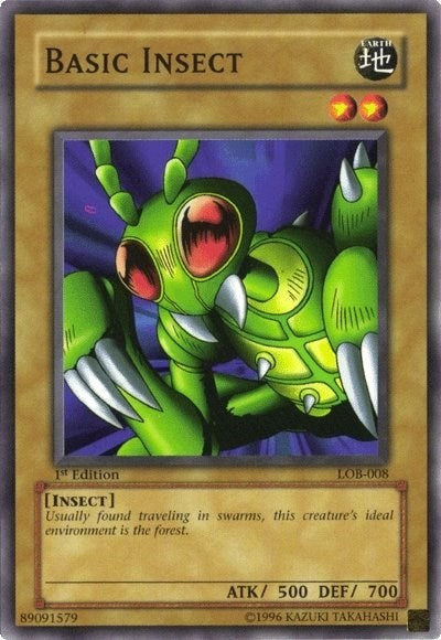 Basic Insect (LOB-008) [The Legend of Blue Eyes White Dragon]