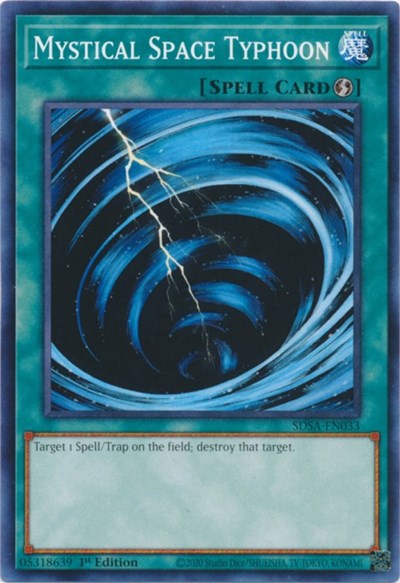 Mystical Space Typhoon (SDSA-EN033) [Structure Deck: Sacred Beasts]