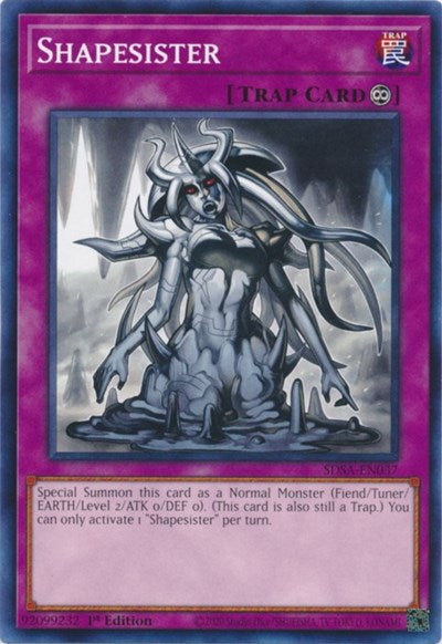 Shapesister (SDSA-EN037) [Structure Deck: Sacred Beasts]