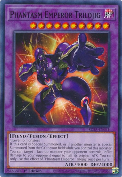 Phantasm Emperor Trilojig (SDSA-EN041) [Structure Deck: Sacred Beasts]