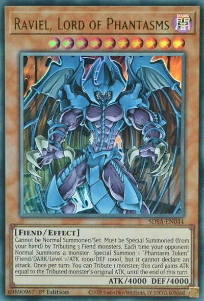 Raviel, Lord of Phantasms (SDSA-EN044) [Structure Deck: Sacred Beasts]