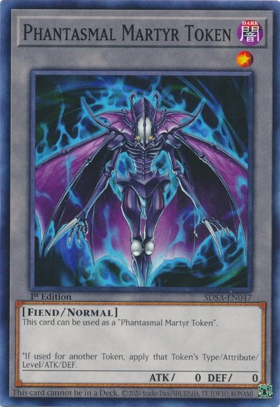 Token: Phantasmal Martyr (SDSA-EN047) [Structure Deck: Sacred Beasts]