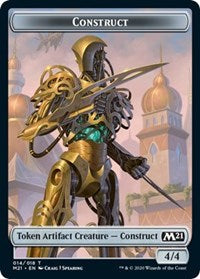 Construct // Goblin Wizard Double-Sided Token (14 // 8) [Core Set 2021]