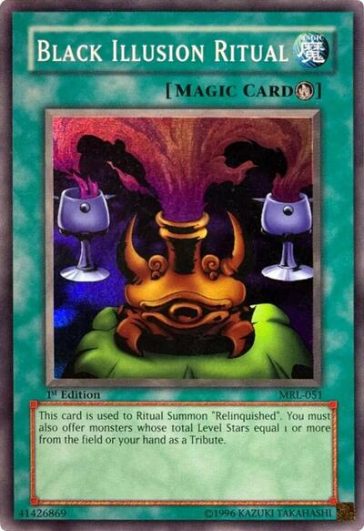Black Illusion Ritual (MRL-051) [Magic Ruler]