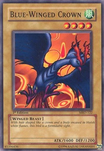 Blue-Winged Crown (MRD-122) [Metal Raiders]