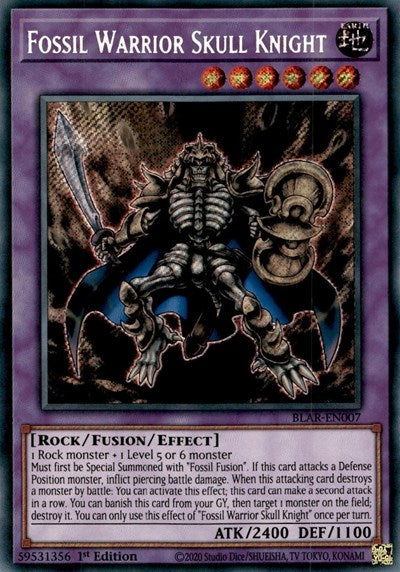 Fossil Warrior Skull Knight (BLAR-EN007) [Battles of Legend: Armageddon]