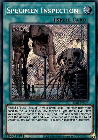 Specimen Inspection (BLAR-EN013) [Battles of Legend: Armageddon]