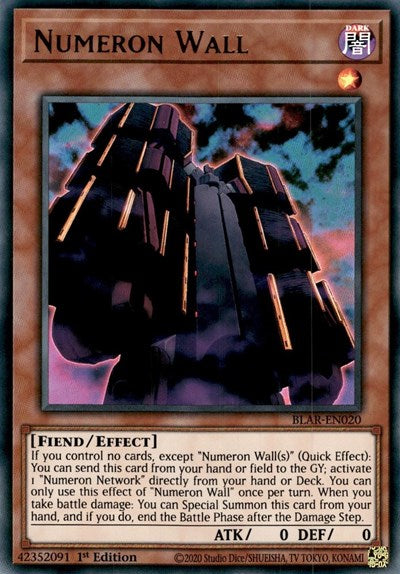 Numeron Wall (BLAR-EN020) [Battles of Legend: Armageddon]