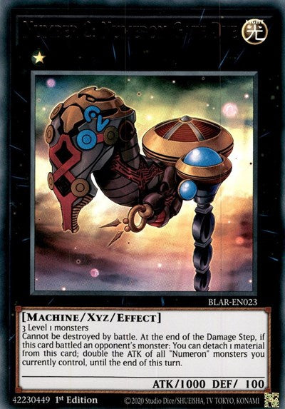 Number 2: Numeron Gate Dve (BLAR-EN023) [Battles of Legend: Armageddon]