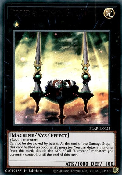 Number 4: Numeron Gate Catvari (BLAR-EN025) [Battles of Legend: Armageddon]