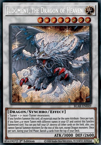 Judgment, the Dragon of Heaven (BLAR-EN049) [Battles of Legend: Armageddon]