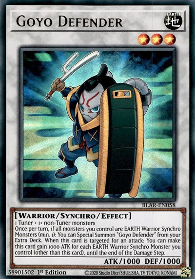 Goyo Defender (BLAR-EN058) [Battles of Legend: Armageddon]