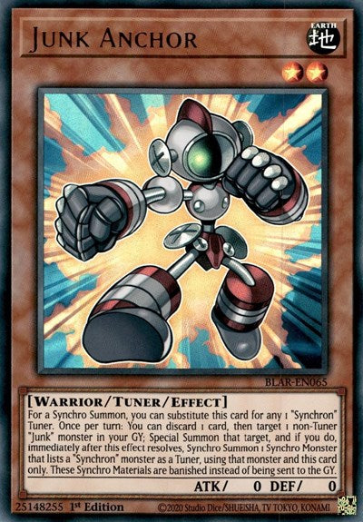 Junk Anchor (BLAR-EN065) [Battles of Legend: Armageddon]