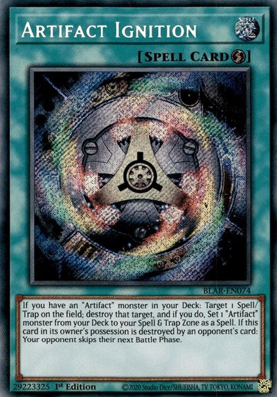 Artifact Ignition (BLAR-EN074) [Battles of Legend: Armageddon]