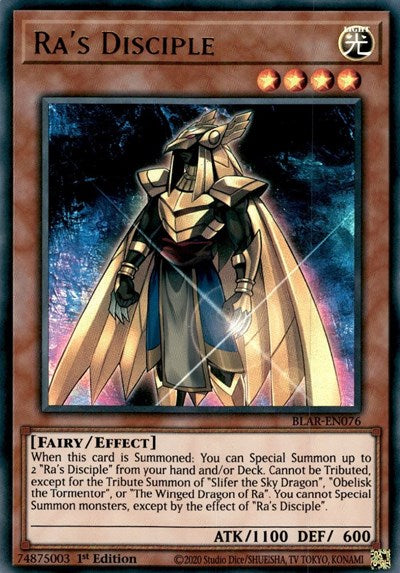 Ra's Disciple (BLAR-EN076) [Battles of Legend: Armageddon]