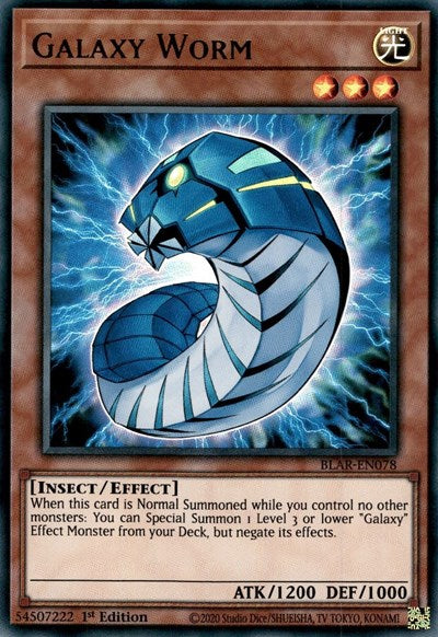 Galaxy Worm (BLAR-EN078) [Battles of Legend: Armageddon]