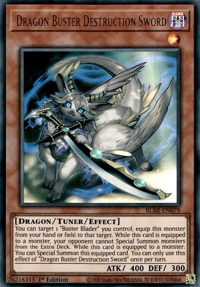 Dragon Buster Destruction Sword (BLAR-EN079) [Battles of Legend: Armageddon]