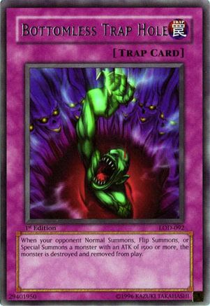 Bottomless Trap Hole (LOD-092) - Legacy of Darkness 1st Edition
