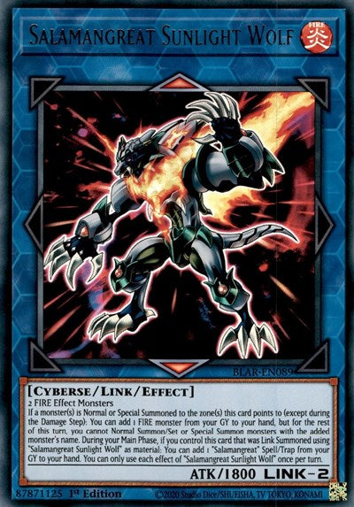 Salamangreat Sunlight Wolf (BLAR-EN089) [Battles of Legend: Armageddon]