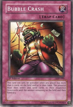 Bubble Crash (LOD-090) - Legacy of Darkness 1st Edition