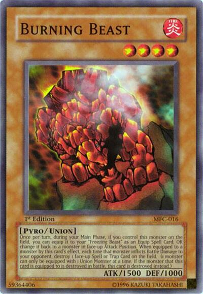 Burning Beast (MFC-016) [Magician's Force]