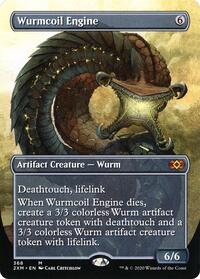 Wurmcoil Engine (Borderless) (368) [Double Masters]