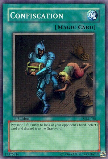 Confiscation (MRL-038) [Magic Ruler]