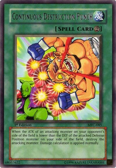 Continuous Destruction Punch (MFC-085) [Magician's Force]