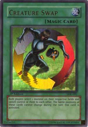 Creature Swap (LOD-081) - Legacy of Darkness 1st Edition