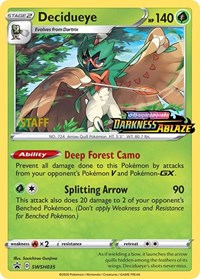 Decidueye - SWSH035 (Prerelease) [Staff] (SWSH035) [SWSH: Sword & Shield Promo Cards]