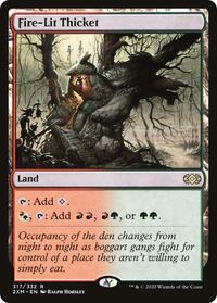 Fire-Lit Thicket (317) [Double Masters]