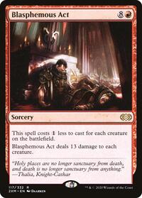 Blasphemous Act (117) [Double Masters]