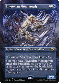 Phyrexian Metamorph (Borderless) (341) [Double Masters]