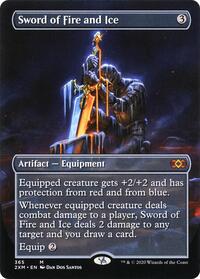 Sword of Fire and Ice (Borderless) (365) [Double Masters]