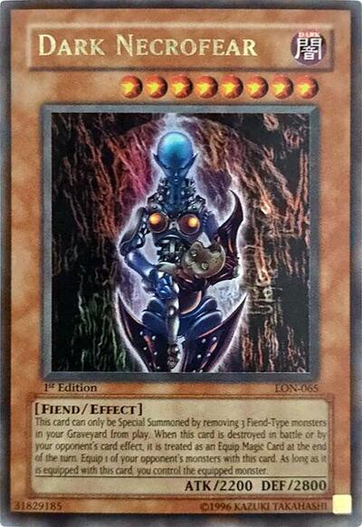 Dark Necrofear (LON-065) [Labyrinth of Nightmare]